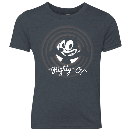 T-Shirts Vintage Navy / YXS Righty -O Youth Triblend T-Shirt