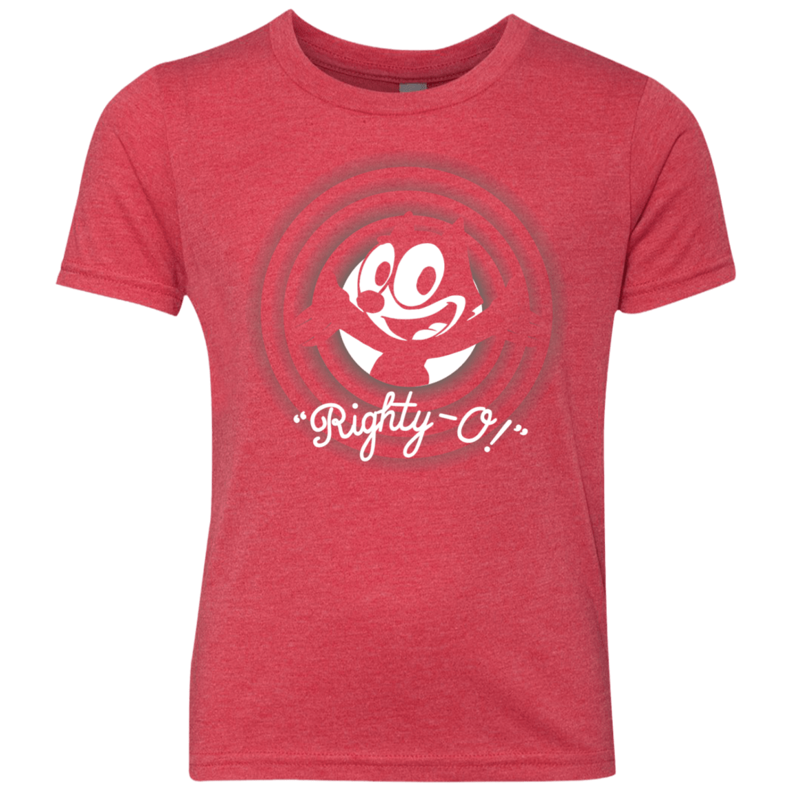 T-Shirts Vintage Red / YXS Righty -O Youth Triblend T-Shirt