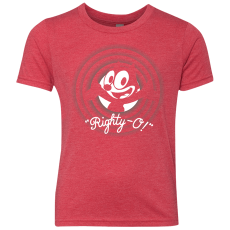 T-Shirts Vintage Red / YXS Righty -O Youth Triblend T-Shirt