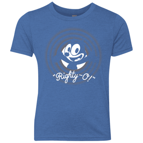 T-Shirts Vintage Royal / YXS Righty -O Youth Triblend T-Shirt