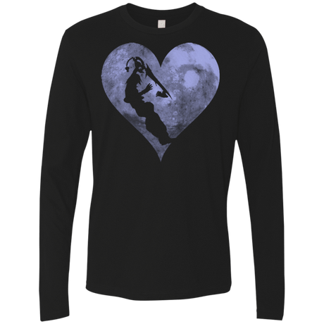 T-Shirts Black / Small RIKUS HEART Men's Premium Long Sleeve