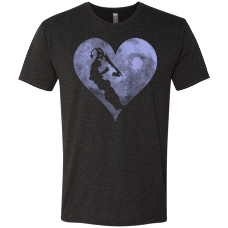 T-Shirts Vintage Black / Small RIKUS HEART Men's Triblend T-Shirt