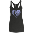 T-Shirts Vintage Black / X-Small RIKUS HEART Women's Triblend Racerback Tank