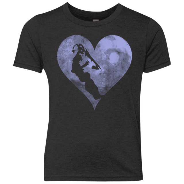 T-Shirts Vintage Black / YXS RIKUS HEART Youth Triblend T-Shirt