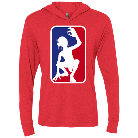 T-Shirts Vintage Red / X-Small Ring Finders League Triblend Long Sleeve Hoodie Tee