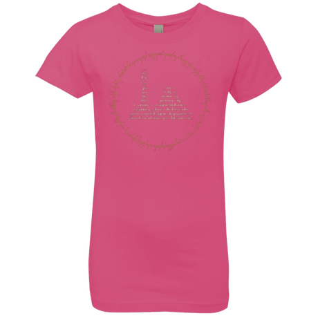 T-Shirts Hot Pink / YXS Ring Girls Premium T-Shirt