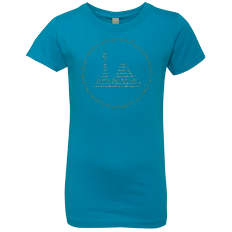 T-Shirts Turquoise / YXS Ring Girls Premium T-Shirt