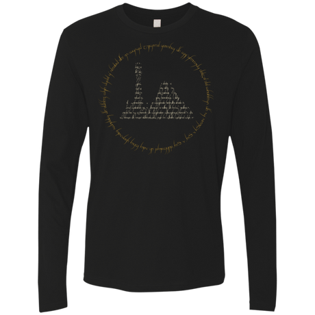 T-Shirts Black / Small Ring Men's Premium Long Sleeve