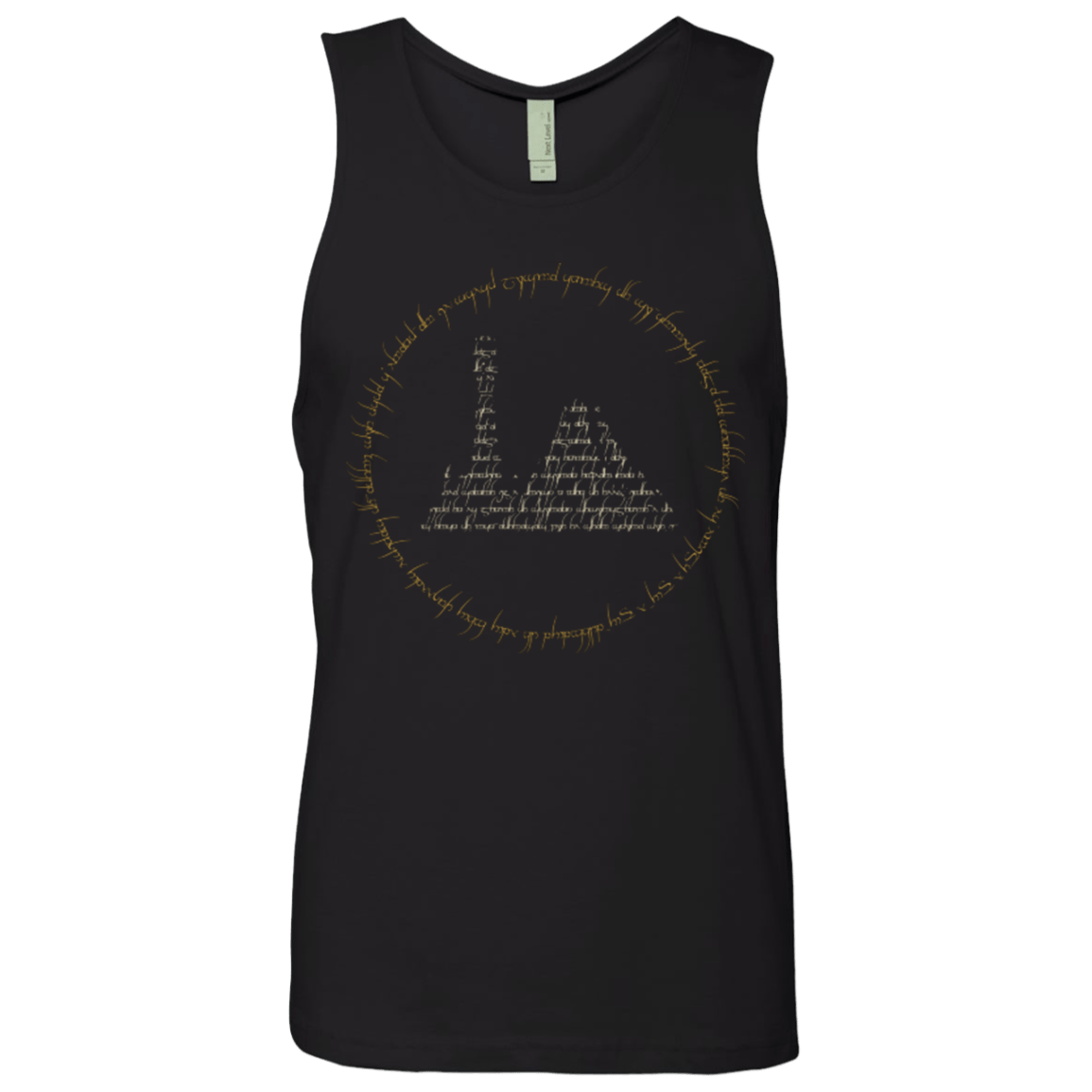 T-Shirts Black / Small Ring Men's Premium Tank Top