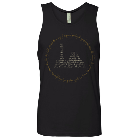 T-Shirts Black / Small Ring Men's Premium Tank Top