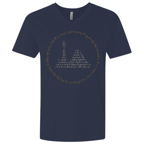 T-Shirts Midnight Navy / X-Small Ring Men's Premium V-Neck