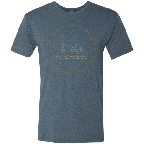 T-Shirts Indigo / Small Ring Men's Triblend T-Shirt