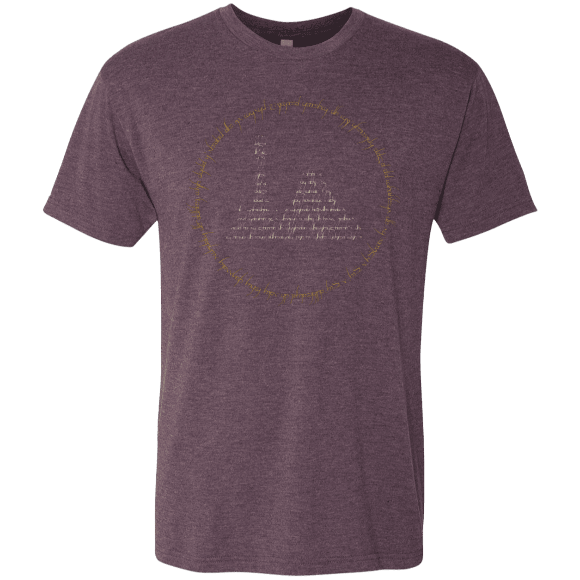T-Shirts Vintage Purple / Small Ring Men's Triblend T-Shirt