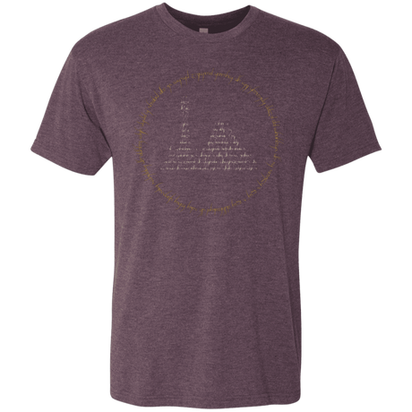 T-Shirts Vintage Purple / Small Ring Men's Triblend T-Shirt
