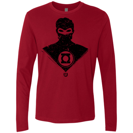 T-Shirts Cardinal / Small Ring Shadow Men's Premium Long Sleeve