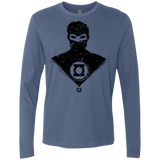 T-Shirts Indigo / Small Ring Shadow Men's Premium Long Sleeve