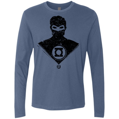 T-Shirts Indigo / Small Ring Shadow Men's Premium Long Sleeve