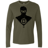 T-Shirts Military Green / Small Ring Shadow Men's Premium Long Sleeve