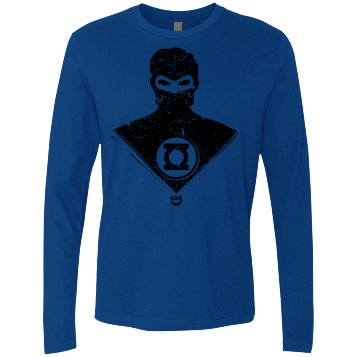 T-Shirts Royal / Small Ring Shadow Men's Premium Long Sleeve