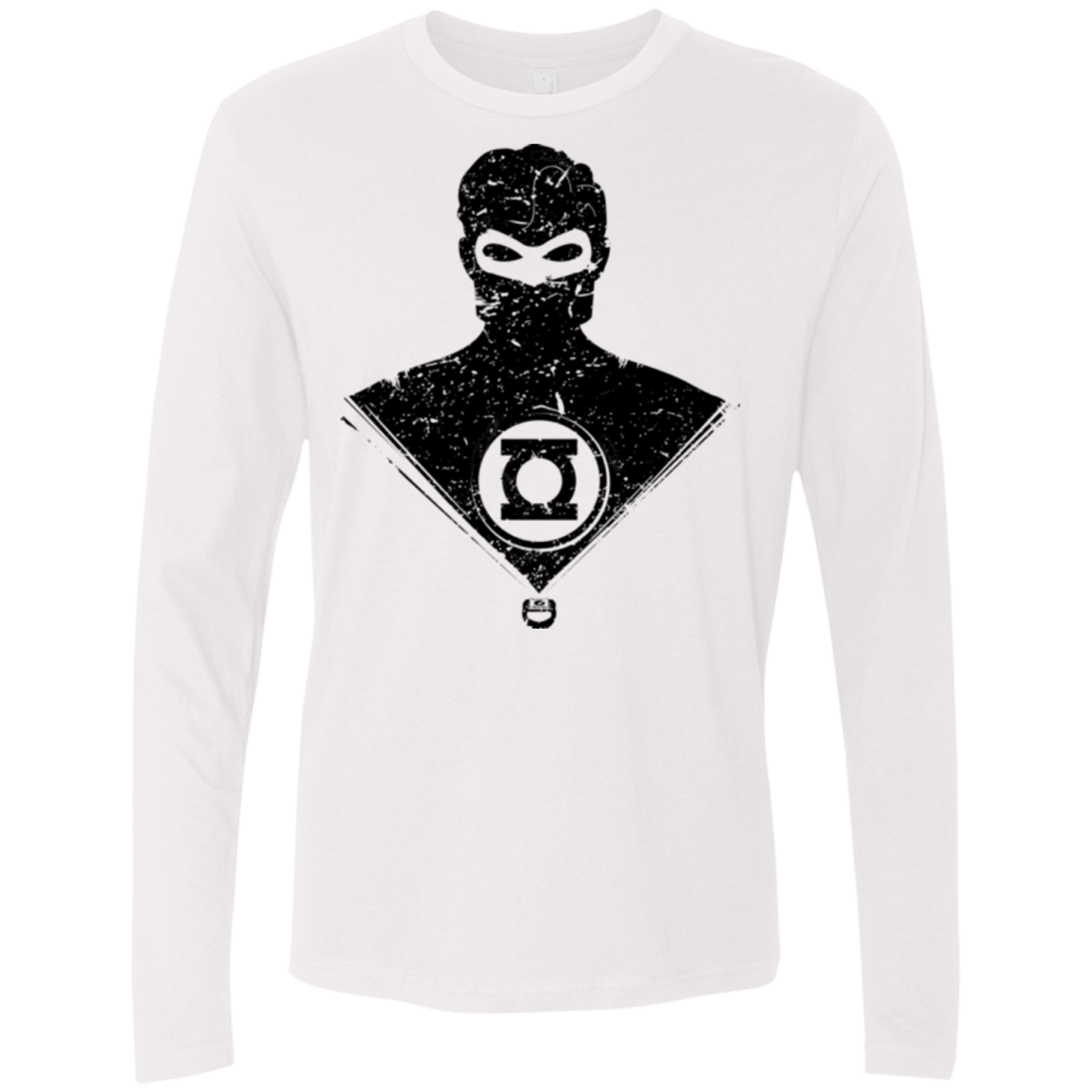 T-Shirts White / Small Ring Shadow Men's Premium Long Sleeve