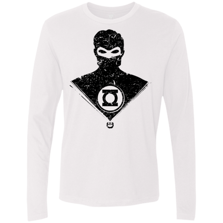 T-Shirts White / Small Ring Shadow Men's Premium Long Sleeve