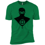 T-Shirts Kelly Green / X-Small Ring Shadow Men's Premium T-Shirt