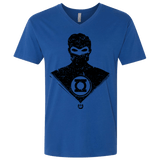 T-Shirts Royal / X-Small Ring Shadow Men's Premium V-Neck