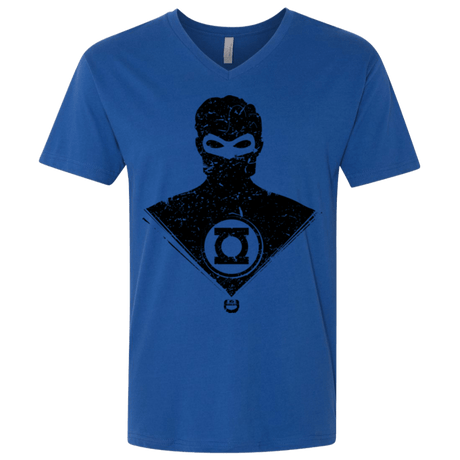 T-Shirts Royal / X-Small Ring Shadow Men's Premium V-Neck