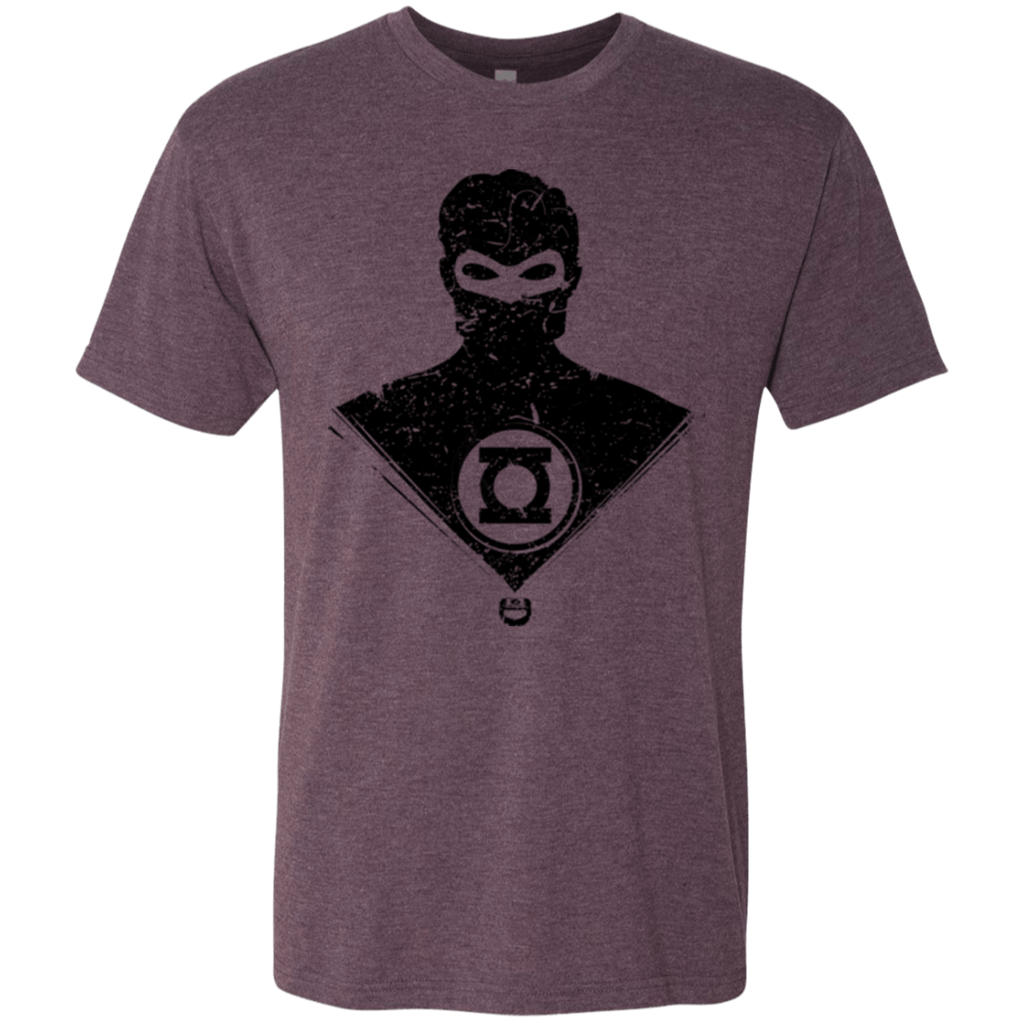 T-Shirts Vintage Purple / Small Ring Shadow Men's Triblend T-Shirt