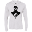 T-Shirts Heather White / X-Small Ring Shadow Triblend Long Sleeve Hoodie Tee