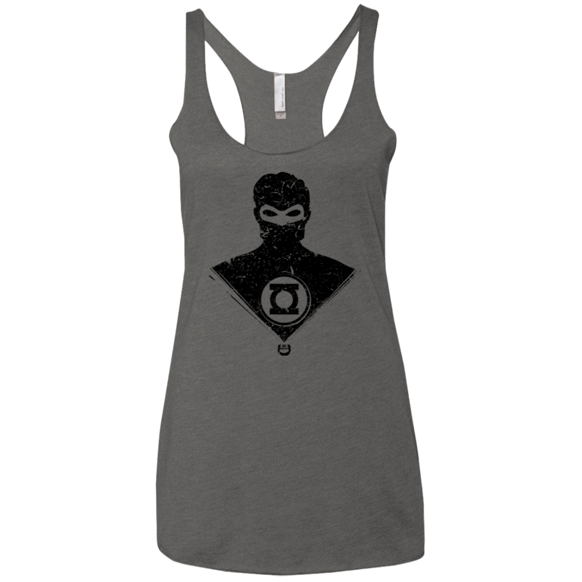 T-Shirts Premium Heather / X-Small Ring Shadow Women's Triblend Racerback Tank