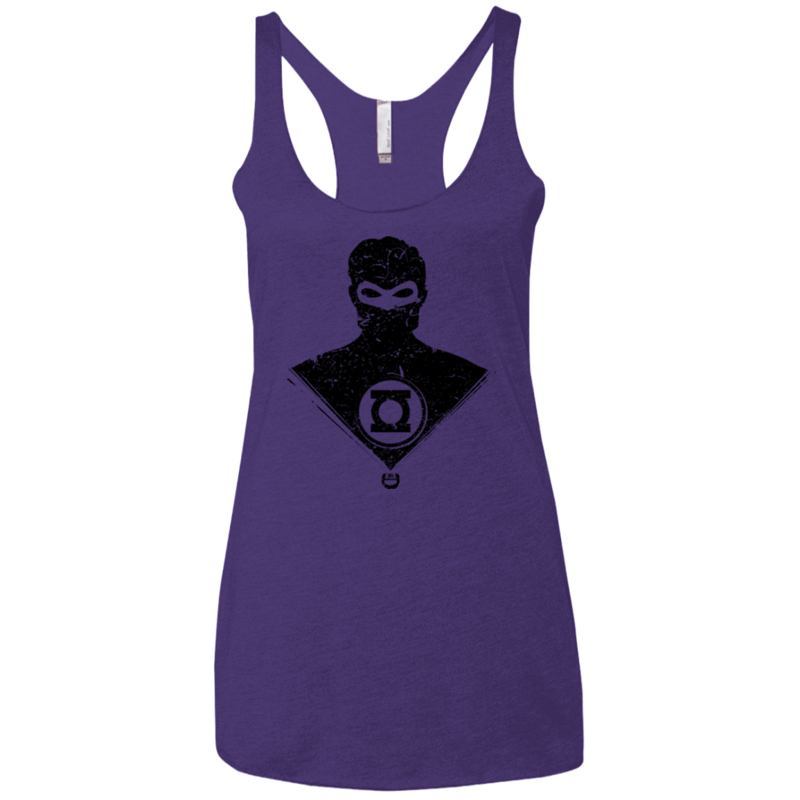 T-Shirts Purple / X-Small Ring Shadow Women's Triblend Racerback Tank