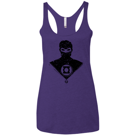 T-Shirts Purple / X-Small Ring Shadow Women's Triblend Racerback Tank