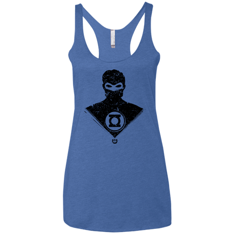 T-Shirts Vintage Royal / X-Small Ring Shadow Women's Triblend Racerback Tank