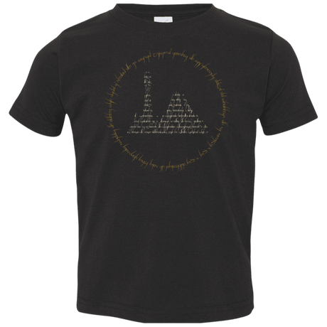 T-Shirts Black / 2T Ring Toddler Premium T-Shirt
