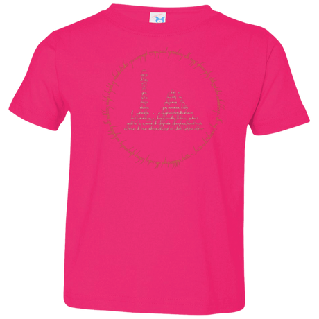 T-Shirts Hot Pink / 2T Ring Toddler Premium T-Shirt