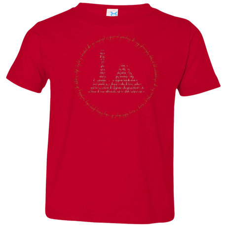 T-Shirts Red / 2T Ring Toddler Premium T-Shirt