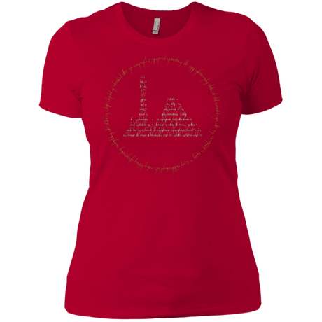 T-Shirts Red / X-Small Ring Women's Premium T-Shirt