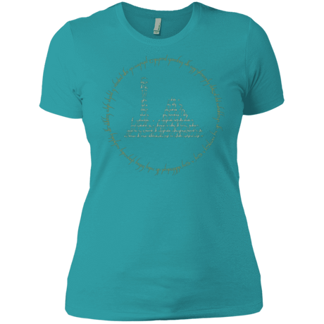 T-Shirts Tahiti Blue / X-Small Ring Women's Premium T-Shirt