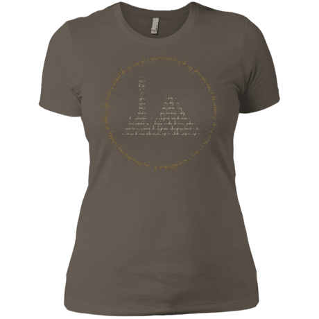 T-Shirts Warm Grey / X-Small Ring Women's Premium T-Shirt