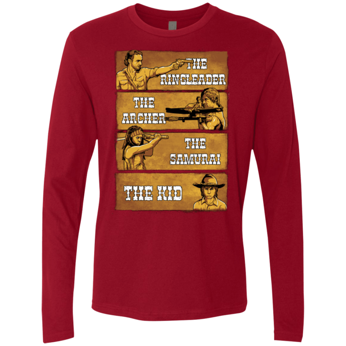 T-Shirts Cardinal / Small Ringleader Men's Premium Long Sleeve