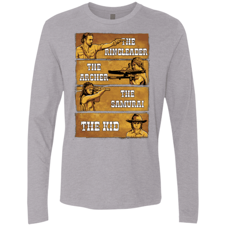 T-Shirts Heather Grey / Small Ringleader Men's Premium Long Sleeve