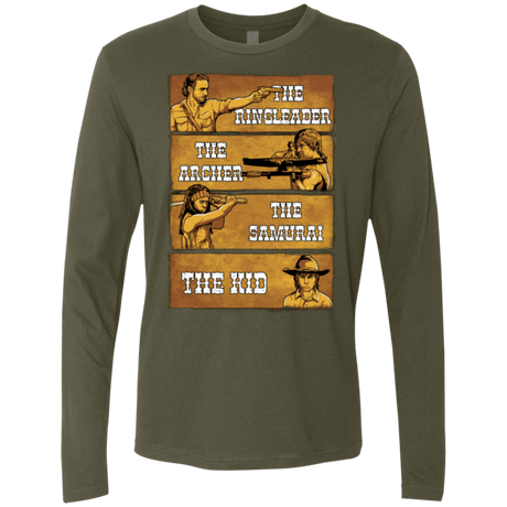 T-Shirts Military Green / Small Ringleader Men's Premium Long Sleeve