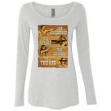 T-Shirts Heather White / Small Ringleader Women's Triblend Long Sleeve Shirt