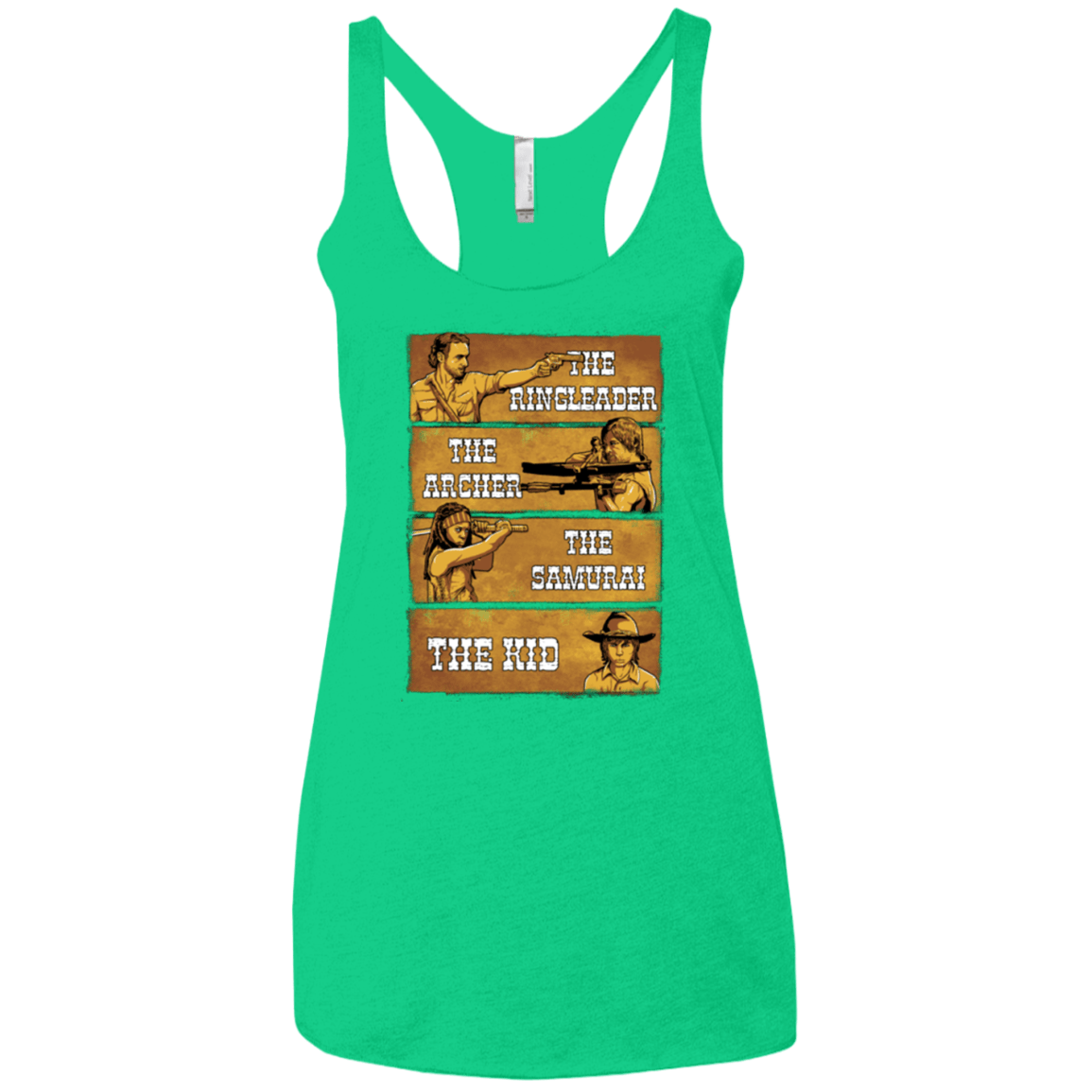 T-Shirts Envy / X-Small Ringleader Women's Triblend Racerback Tank