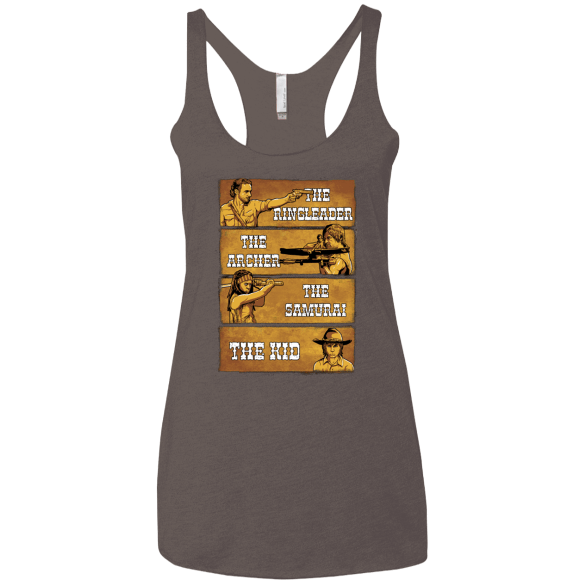 T-Shirts Macchiato / X-Small Ringleader Women's Triblend Racerback Tank