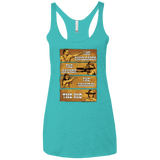 T-Shirts Tahiti Blue / X-Small Ringleader Women's Triblend Racerback Tank