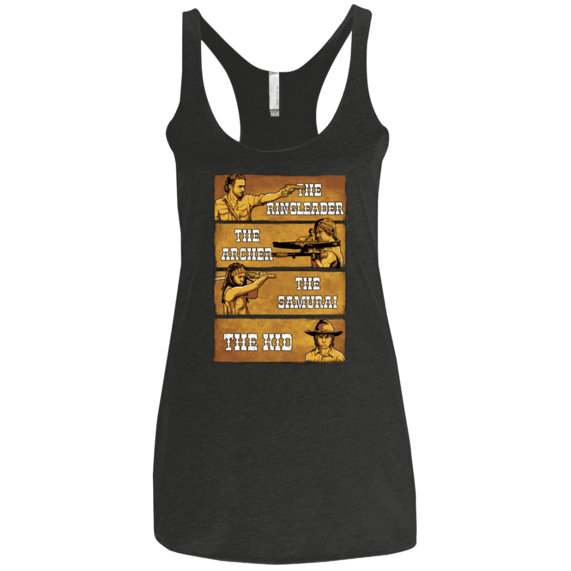 T-Shirts Vintage Black / X-Small Ringleader Women's Triblend Racerback Tank