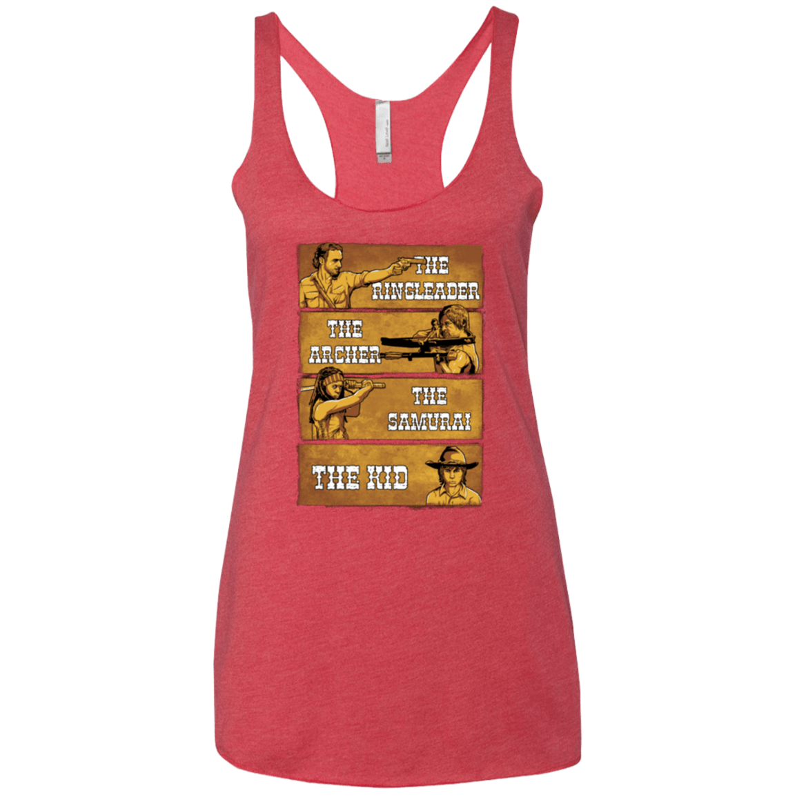 T-Shirts Vintage Red / X-Small Ringleader Women's Triblend Racerback Tank