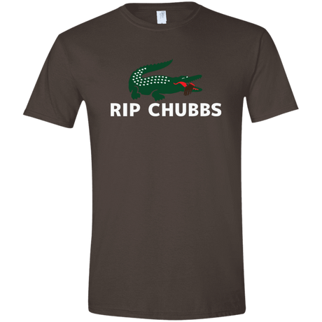 T-Shirts Dark Chocolate / S RIP Chubbs Men's Semi-Fitted Softstyle